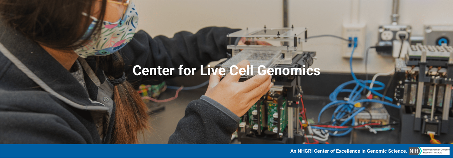 Center for Live Cell Genomics Logo